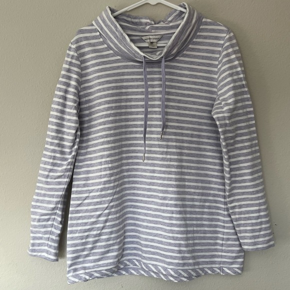 Christopher & Banks Tops - Christopher & Banks Women’s Cowl Neck in Light Purple- Size Medium